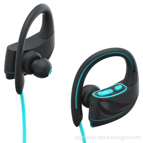 Bluetooth Headphones, Wireless Sports Earphones with Mic IPX7 Waterproof Stereo Earbuds for Running noise cancelling headset